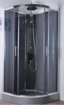 Commercial Quadrant Shower Cubicles , Curved Glass Shower Enclosures
