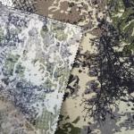 Cotton Twill Woodland Camouflage Fabric Rotary Screen Printing
