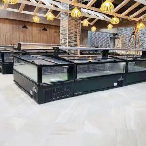 Energy Efficient Impulse Island Freezer R404a Refrigerant