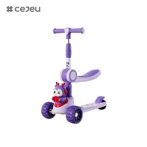China CJ-6333,with lights/music/big wheels/double-deck chassis,Purple/pink/Green/blue, 4 color options,For boys and girls factory