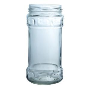 China Produced Food Grade Clear Round Glass Honey Jar With Screw Top For Your Unique Needs factory