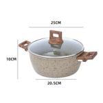 Nonstick Aluminum Cookware Sets Long Service Life For Home Kitchen