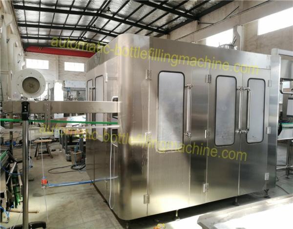 Plastic Bottled Carbonated Beverage Filler High Level Sanitary For Soft / Energy