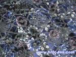 China Textile burnout anti-static pringting miro velvet fabric women apparel