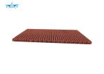 Maroon Color Aramid Fiber Honeycomb , Square Shape Carbon Fiber Components