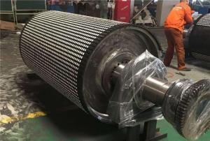 China Mining Motorized 650mm Conveyor Bend Pulley For Cement Industry factory