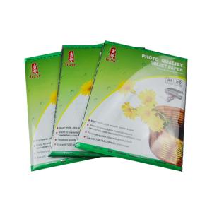 China High Definition 135gsm Cast Coated Photo Paper , A4 Glossy Photo Paper 100 Sheets factory