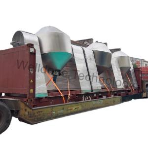 Automated Cost Effective Customized Fruits Double Cone Continuous Vacuum Dryer