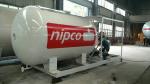 5 Cbm 2.5 Ton LPG Skid Station Storage And Cooking Cylinder Refilling Tanker