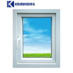 Custom Modern UPVC Swing Window House White Color PVC Casement Windows