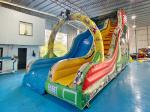 Commercial Outdoor Inflatable Dry Slide Castle Disney Micky Mouse Cartoon Party