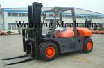 8 Ton Diesel Powered Forklift 4wd Forklift Pallet Truck 18 Months Warranty