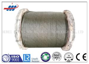 China Ungalvanized High Carbon Steel Cable , Strong Wire Rope For Crane / Shipping factory