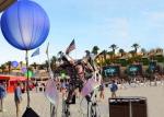 Color Changing Large Balloon Light , Light Up Balloon Advertising Products For
