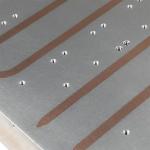 150W TDP 6mm Copper 4 Heat Pipe Heatsink Cooler Aluminum Fin