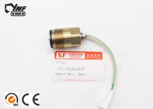 China YNF02659 K3112 Excavator Electric Parts Hydraulic Pump Solenoid Valve Golden Color on sale