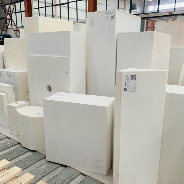 ZrO2 Content of 33% 36% 41% AZS Refractory Brick for Glass Furnace Manufactured