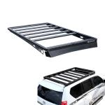 Powder Coating 4x4 Universal Car Roof Basket Luggage Rack for Toyota LC150 LC200