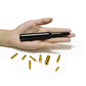China Vehicle Decoration Roof Modification Carbon Universal Short Truck Car Bullet Antenna factory