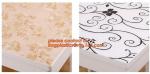 DIY Round PVC Table Cover Protector Desk Mat Table Cloth Pvc Transparent