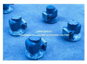China CAST IRON MARINE TANK AIR VENT HEAD533HFB-50A WITH SUS316L FLOATER NBR GASKET 0.3MPA factory