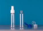 100ML Transparent Spray Bottle PET Plastic Round Shoulder