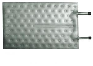 China Fiber Laser Welded Pillow Plate Heat Exchanger for milk cooling factory