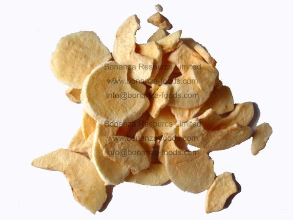 Freeze Dried Apple Chips green food 100% NO ADDITIVES Chinese instant fruit