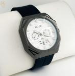 Casual Wrist Watch Chronograph Waterproof Luminous Calendar Silicon Band Men