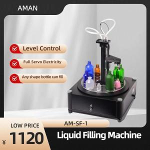 China High speed fully Automatic essential oil small perfume cosmetic bottle filling machine factory