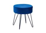 Metal Legs 3.8kg 0.06CBM Modern Foot Stools For Coffee Shop