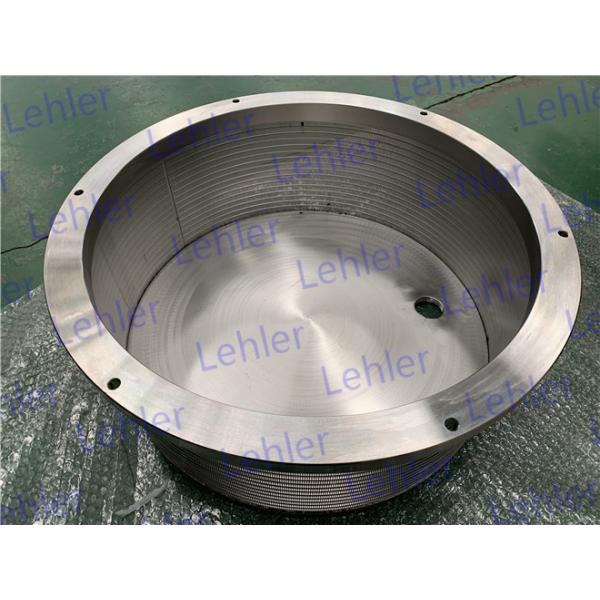 China Harden Chrome Surface Basket Mill / Bead Mill Screen For Coating And Inks factory