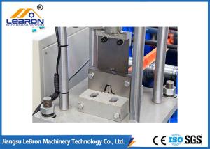 China 0.8mm Thickness Hat Metal Roll Forming Machine Precision machined roller factory