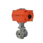 API 6D Stainless Steel Floating Reduce Bore Class300 Raised Face Flange Ball