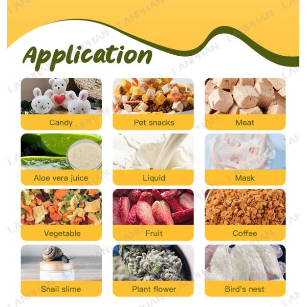 Freeze Dryer Equipment Fruit candy Meat Freeze Dryer 220V Freeze Dry Machine