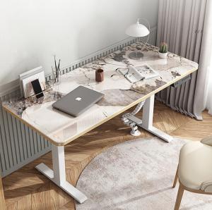 China 80 kgs Office Furniture Middle Minimalistic Marbling Coffee Table for Sitting Room factory