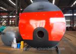 6000 Kg Low Pressure Horizontal Gas Fired Steam Boiler For Brewery