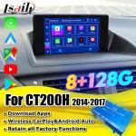 Lsailt Wireless CarPlay Android Video Interface for Lexus CT CT200H 2014-2017