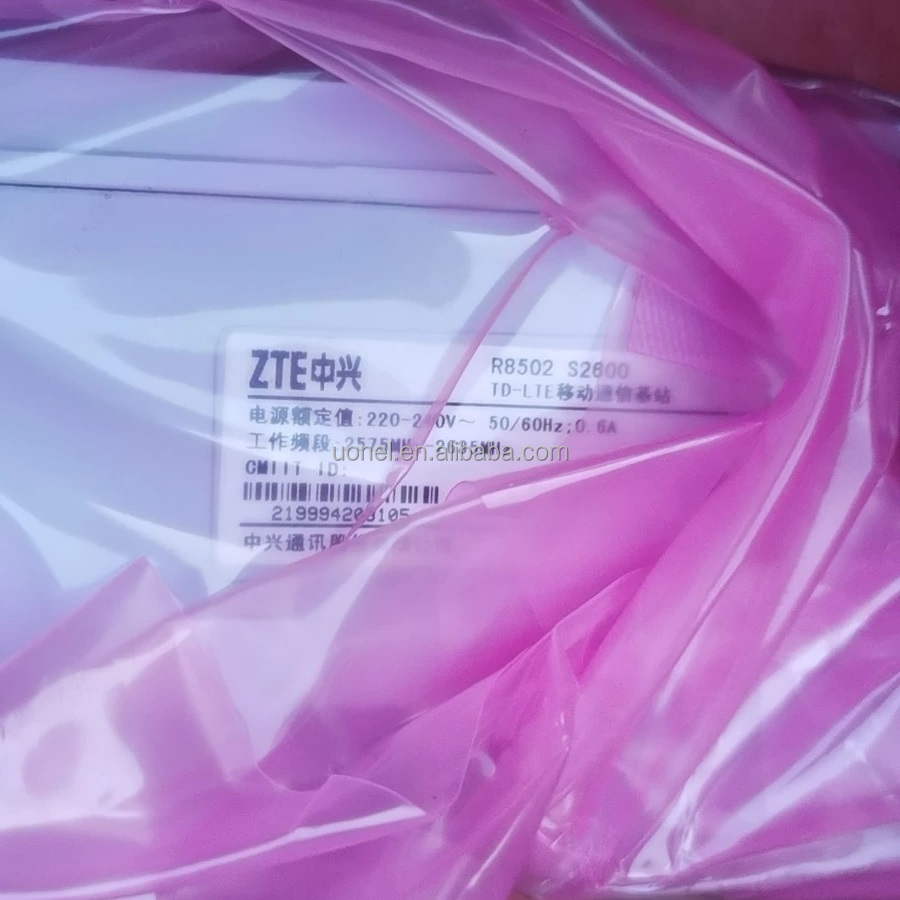 ZTE ZXSDR R8502 S2600 TD-LTE 2575MHz-2635MHz 220v-240v 50/60Hz 0.6A R8502E S2600 ZTE RRU Small Cell R8502 S2300 ZTE RRU8502