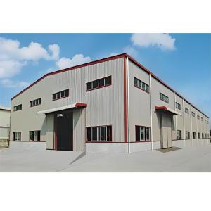 Pre Manufactured Steel Shed Construction Q355 Q235 Metal Beam Prefabricated