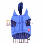 Adjustable Fit Poly Taffeta Lining Cute Dog Clothes Blue Pongee Quilting Rabbit