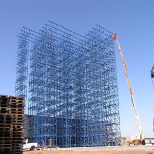 China Powder Coated Clad Racking Supported Warehouse Storage System factory