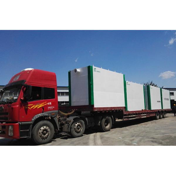 300*150*270cm Small Sewage Treatment Plant For Industrial Domestic Wastewater Treatment