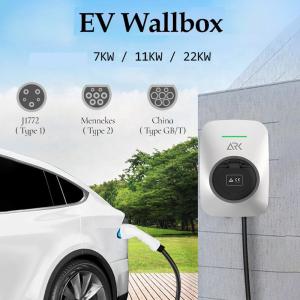 China Wallbox Type 2 Type1 Plug EV Car Charger EV Charging Station 7kW 32A factory