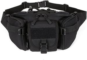 China Molle Tactical Waist Bag Military Waist Pack For Outdoors Walking Running Hiking Camping factory
