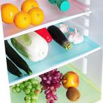 Blue Non-Adhesive Refrigerator Mat for Sustainable and Multi-Functional Kitchen
