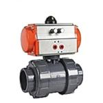 Soft Seat Plastic UPVC Electric Ball Valve Chemical Resistant 3 Inch PVC Ball