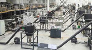 China Granules Twin Screw Compounding Extruder Pelletizing Pvc Compounding Line factory
