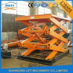 4T 7m Stationary Scissor Lift Table Vertical Cargo Lifting Elevator