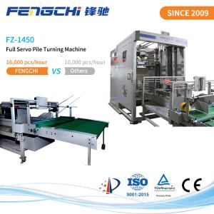 China 16000 Sheets/Hour Automatic Carton Packaging Line Palletizing System on sale